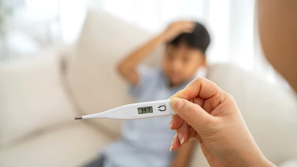 病気の子供イメージ