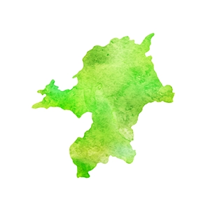 福岡の地図